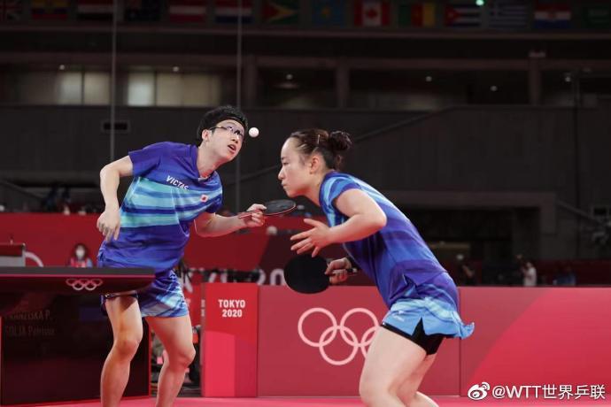 包含奥地利乒乓球队鏖战波兰乒乓球队，水谷隼送出助攻的词条